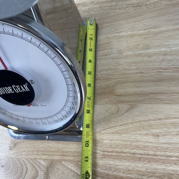 KITCHEN SCALE Guide Gear 44 lbs. Heavy-Duty Stainless Steel Portion Mechanical - Picture 11 of 11